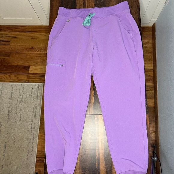 Figs Zamora Joggers Scrub Pants (Lilac Dawn) - M - Picture 1 of 5